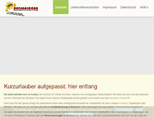 Tablet Screenshot of nordsee-fewo-burhave.de
